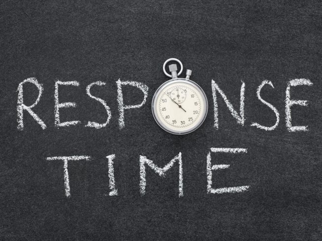 response time